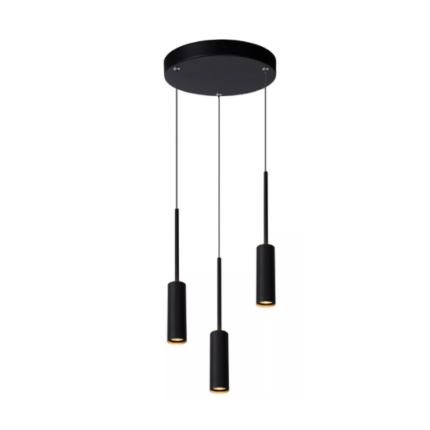 Hanglamp modern - Hanglamp buisjes - Hanglamp zwart
