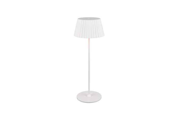 Oplaadbare tafellamp Wit - Tafellamp voor buiten